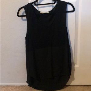 Nordstrom black sleeveless top